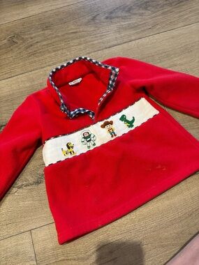 Toy Character Embroidered Sweater